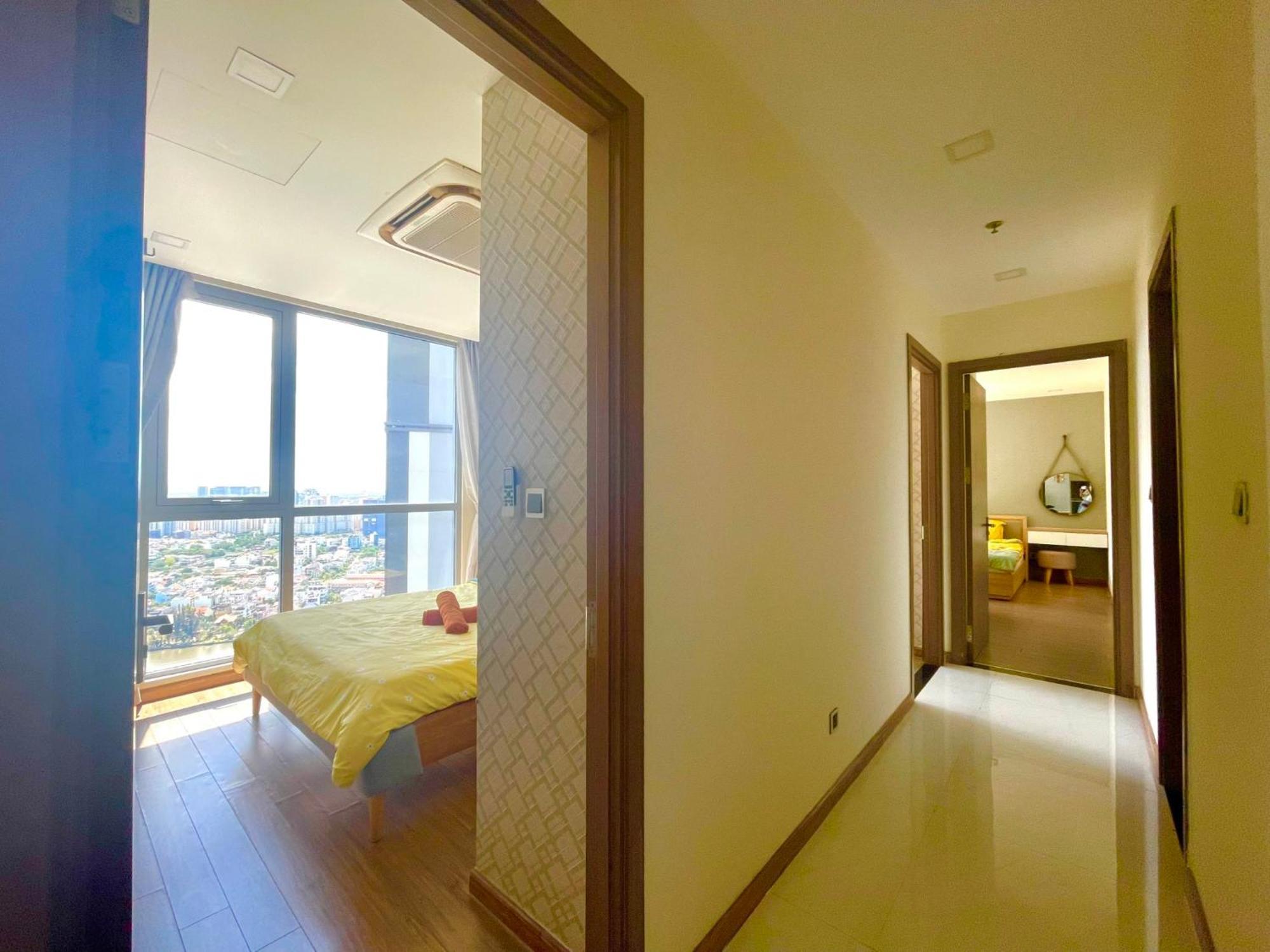 Aspire Apartment City View Vincentral Binh Thanh Ho Chi Minh-staden Exteriör bild
