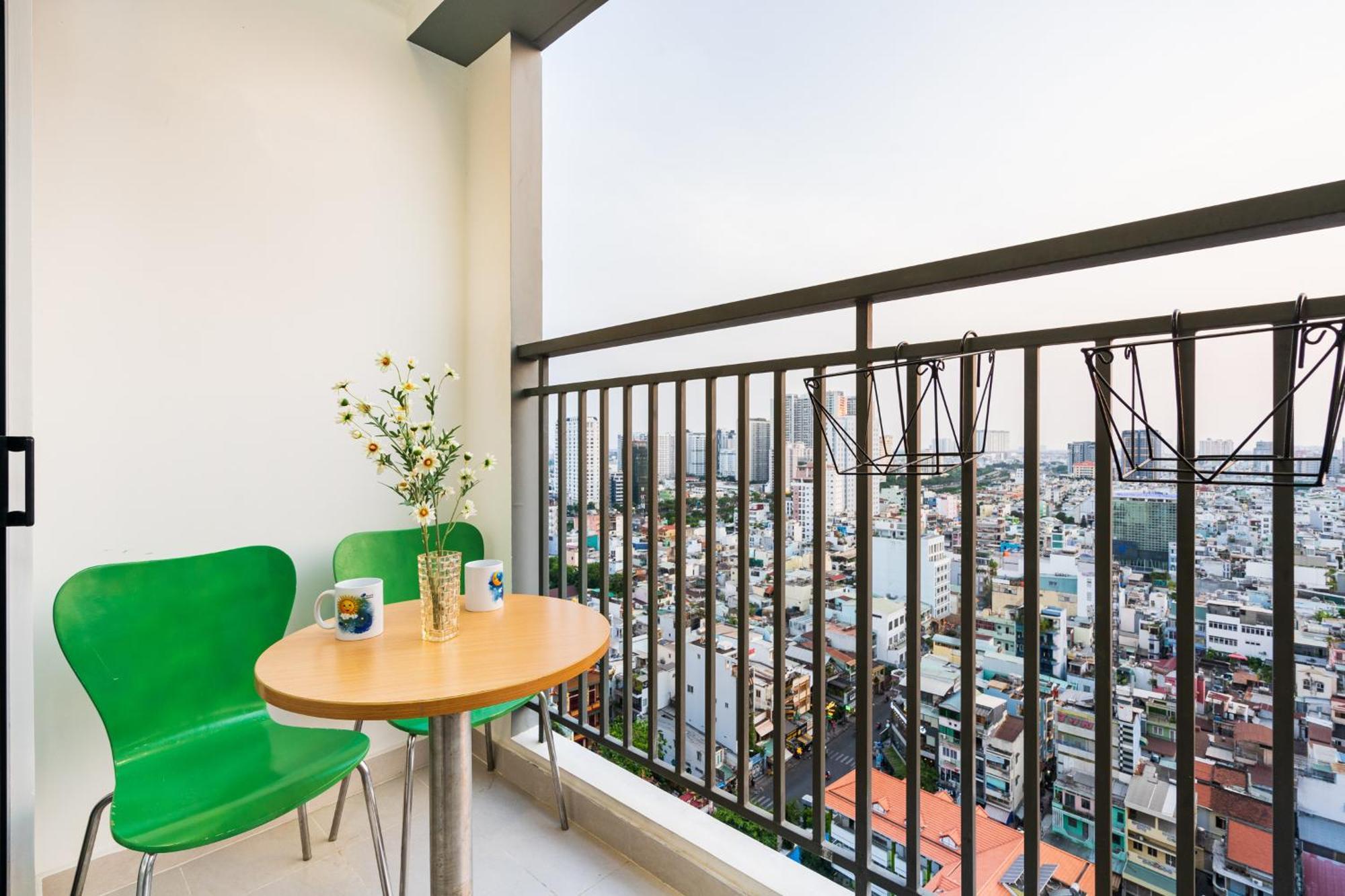 Aspire Apartment City View Vincentral Binh Thanh Ho Chi Minh-staden Exteriör bild