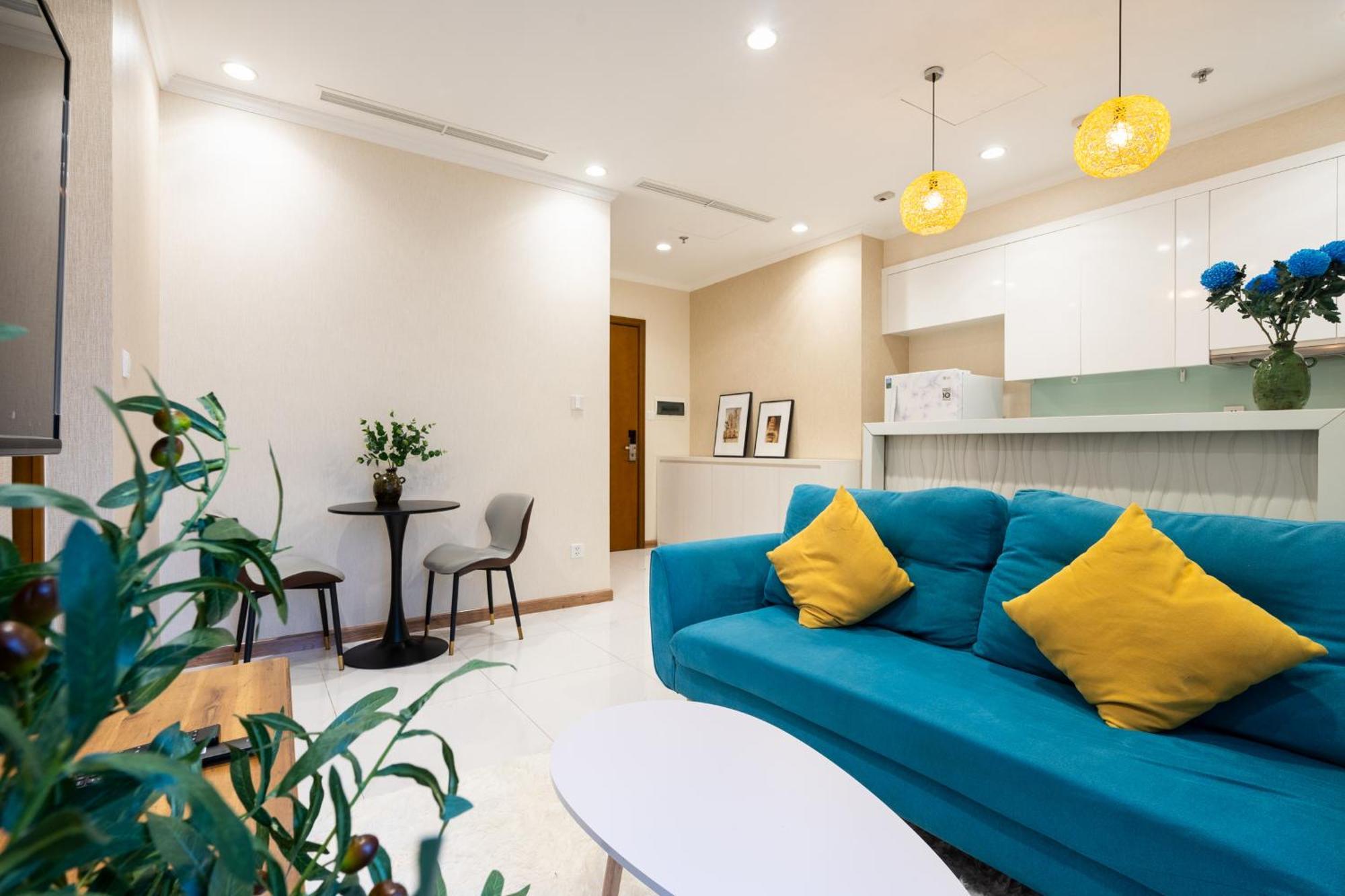 Aspire Apartment City View Vincentral Binh Thanh Ho Chi Minh-staden Exteriör bild