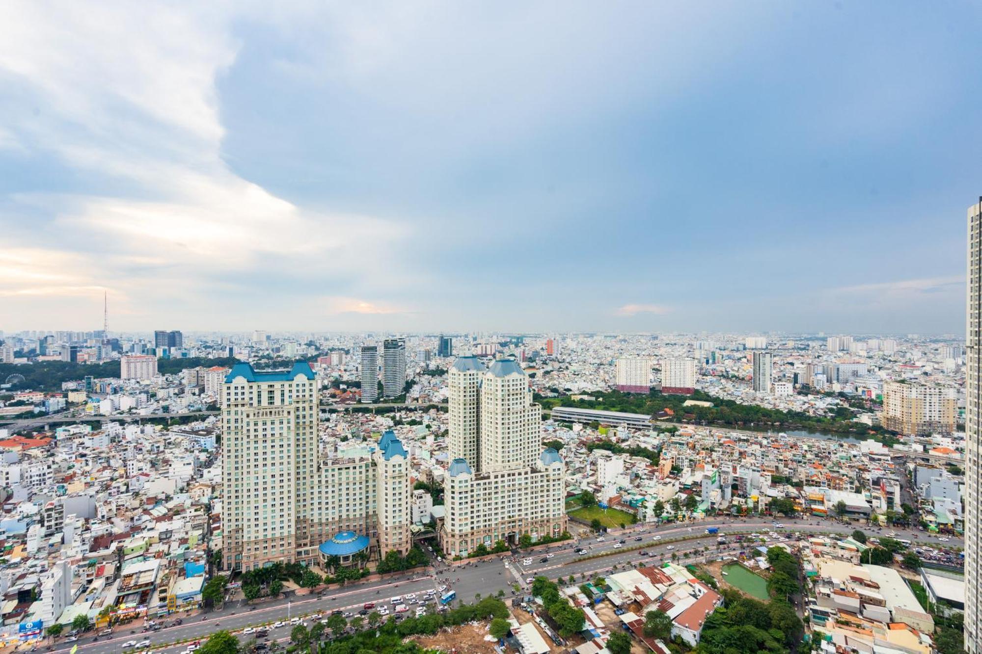 Aspire Apartment City View Vincentral Binh Thanh Ho Chi Minh-staden Exteriör bild