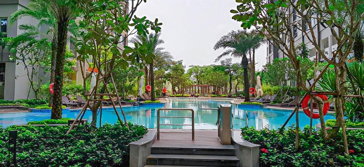 Aspire Apartment City View Vincentral Binh Thanh Ho Chi Minh-staden Exteriör bild