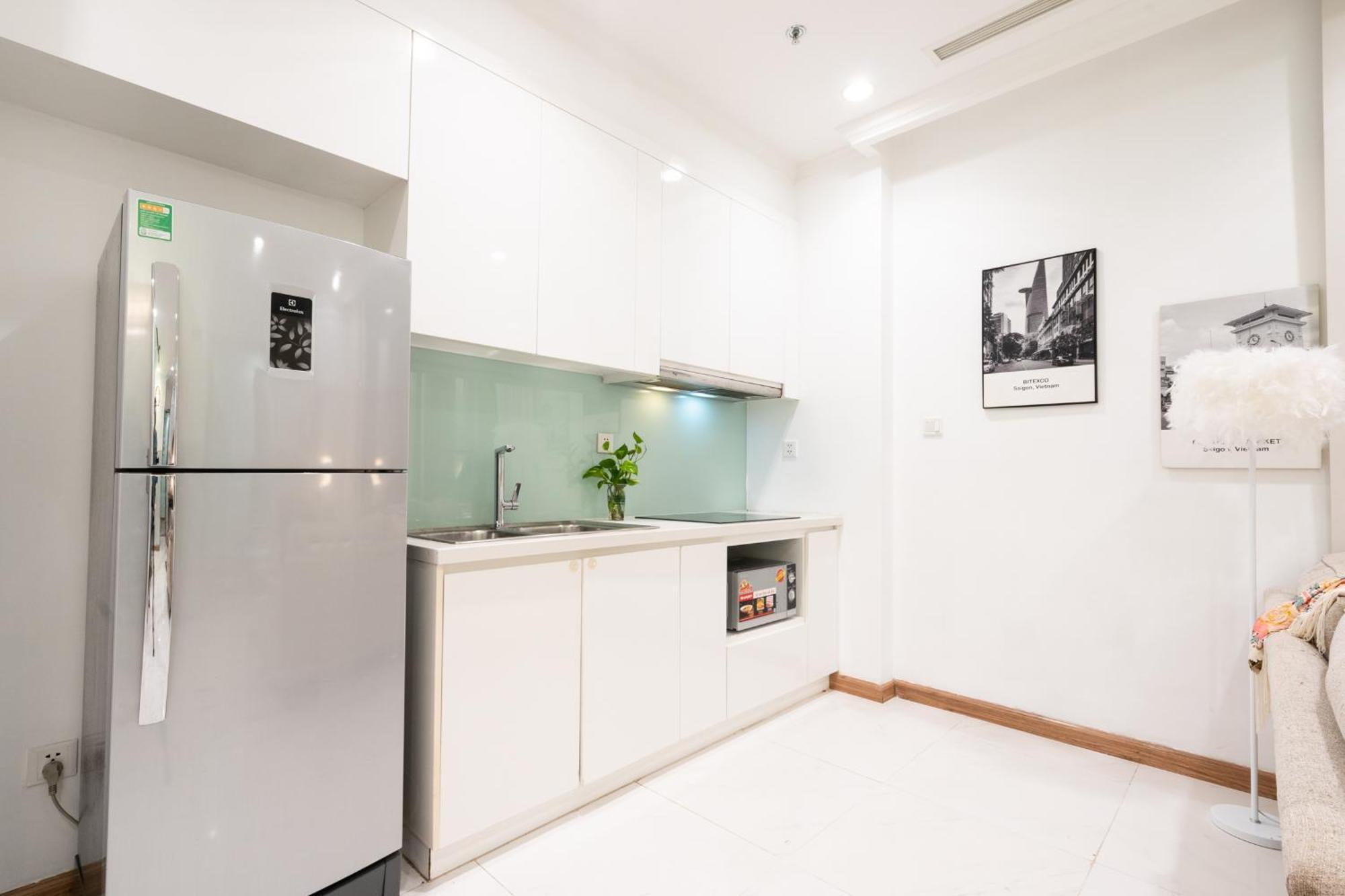 Aspire Apartment City View Vincentral Binh Thanh Ho Chi Minh-staden Exteriör bild