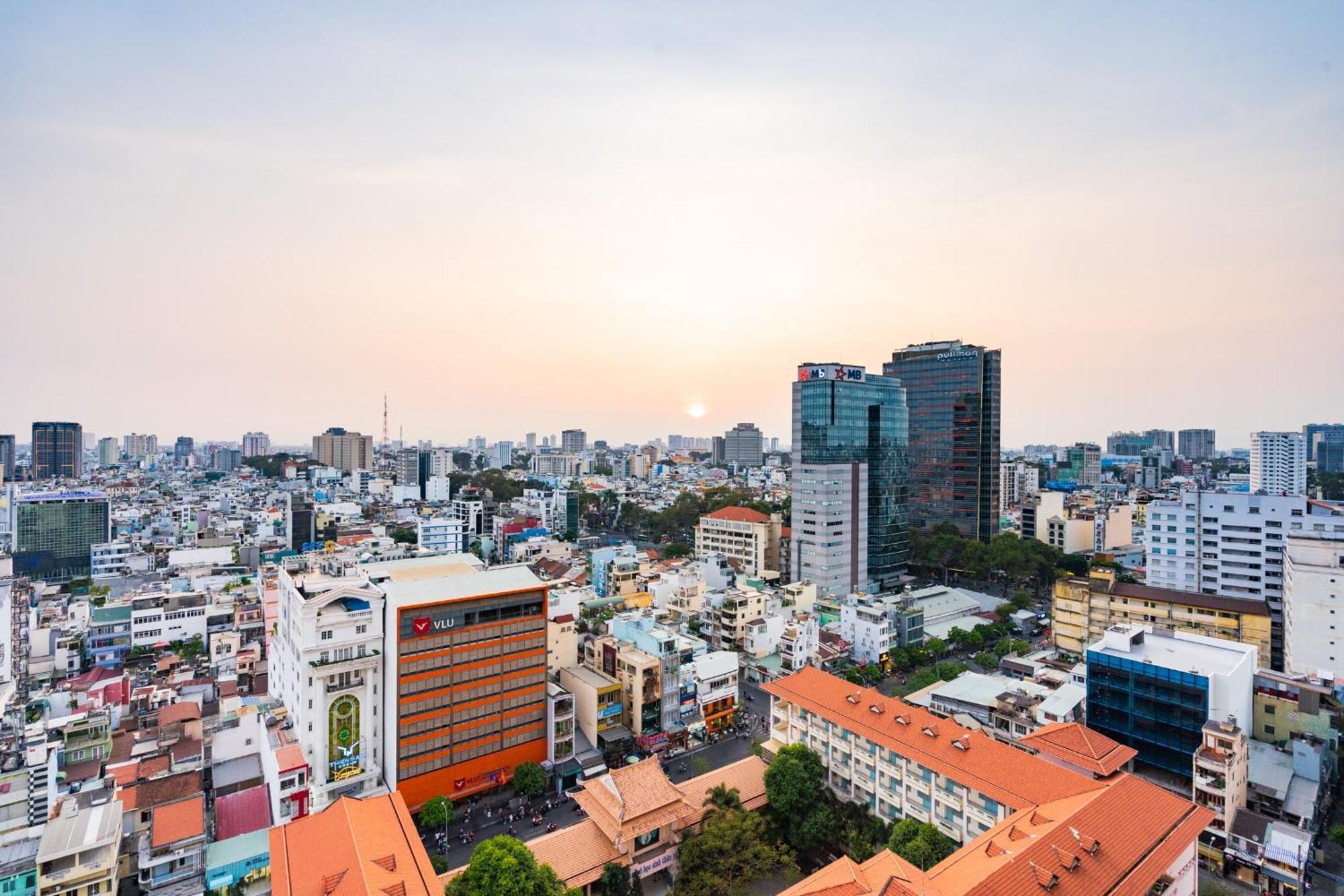 Aspire Apartment City View Vincentral Binh Thanh Ho Chi Minh-staden Exteriör bild