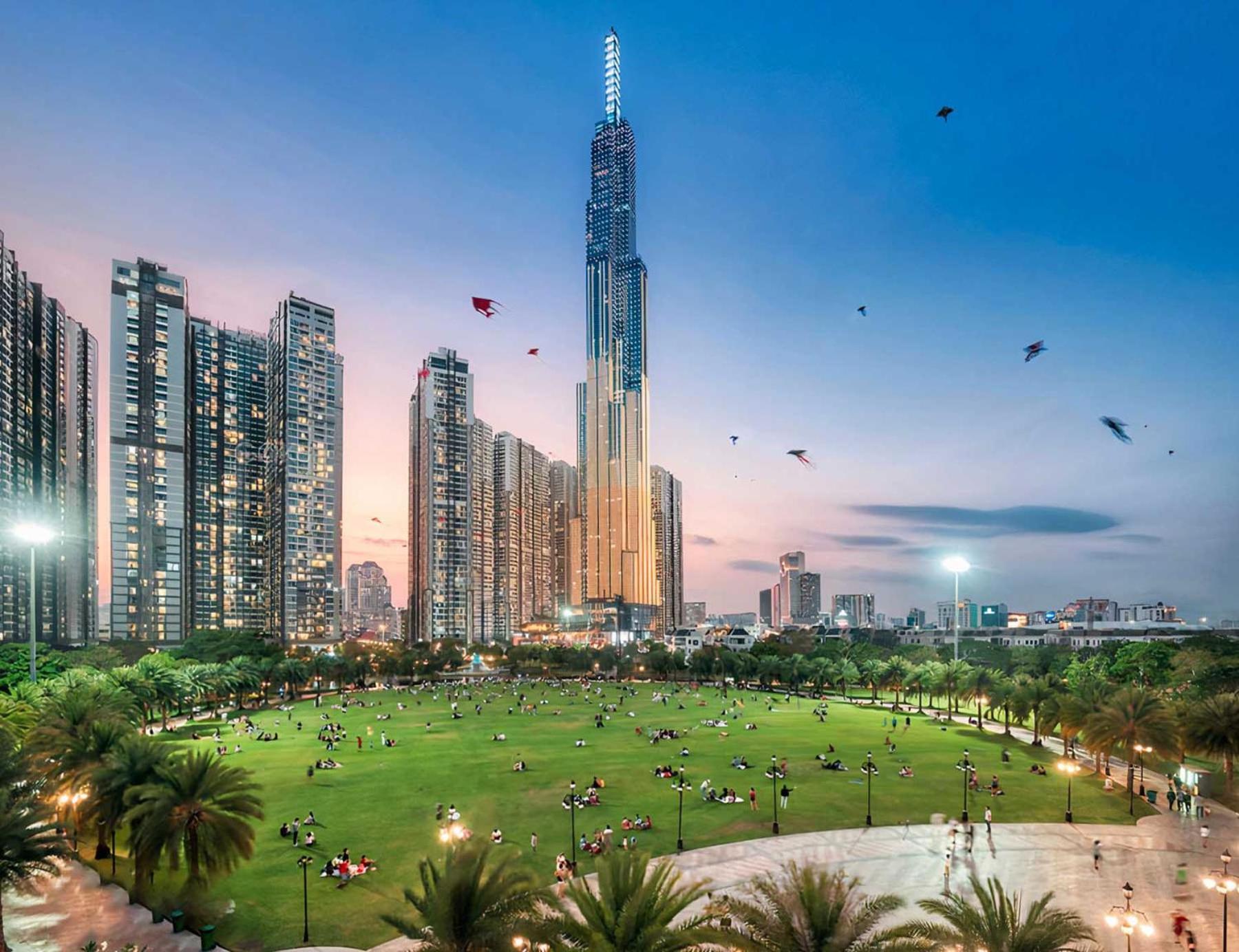 Aspire Apartment City View Vincentral Binh Thanh Ho Chi Minh-staden Exteriör bild